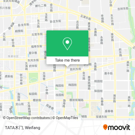 TATA木门 map