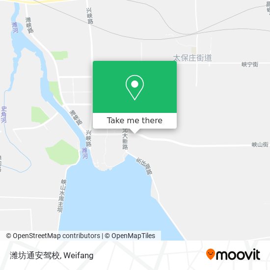 潍坊通安驾校 map