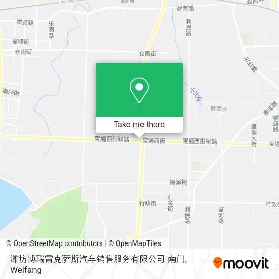 潍坊博瑞雷克萨斯汽车销售服务有限公司-南门 map
