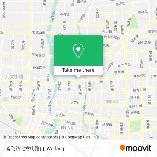 鸢飞路北宫街路口 map