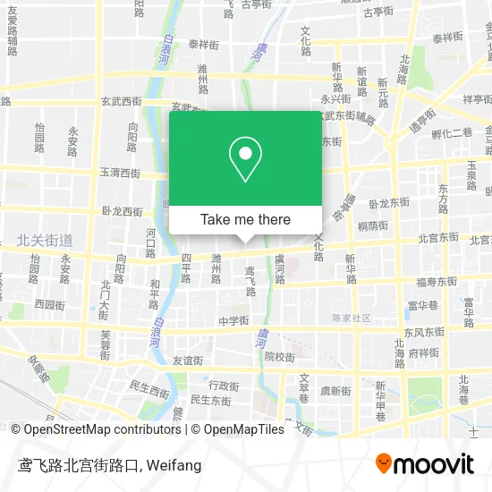 鸢飞路北宫街路口 map