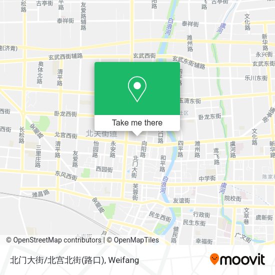 北门大街/北宫北街(路口) map