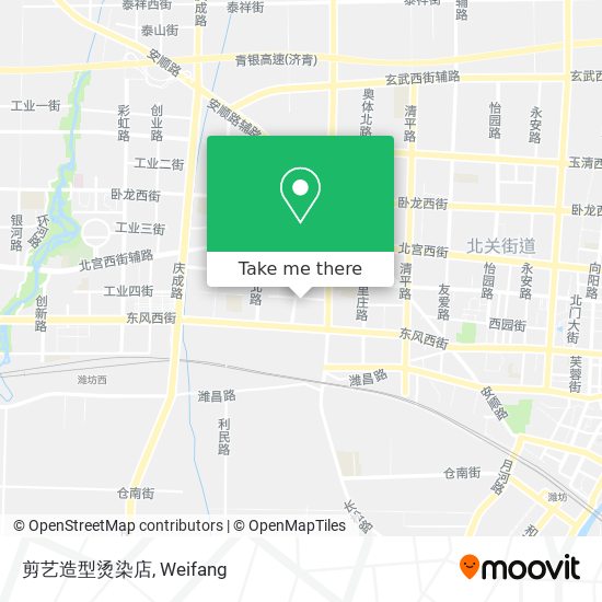 剪艺造型烫染店 map