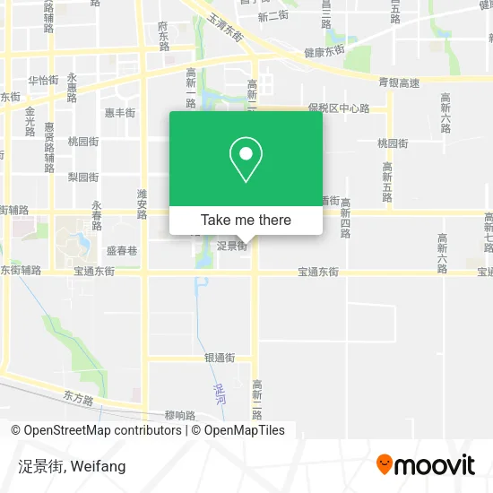 浞景街 map