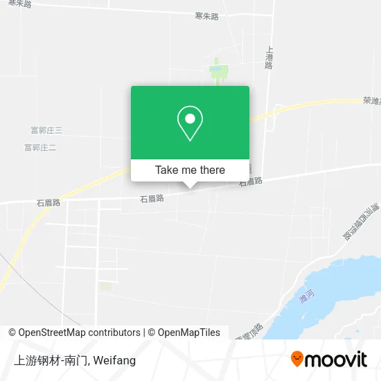 上游钢材-南门 map
