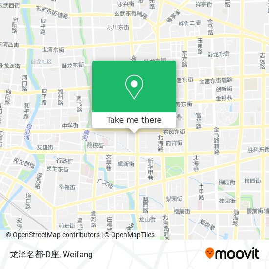 龙泽名都-D座 map