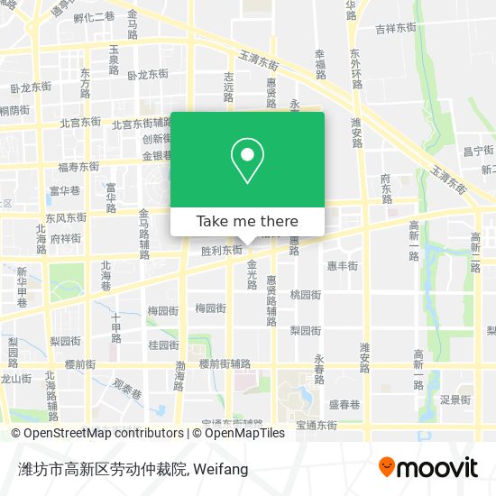 潍坊市高新区劳动仲裁院 map