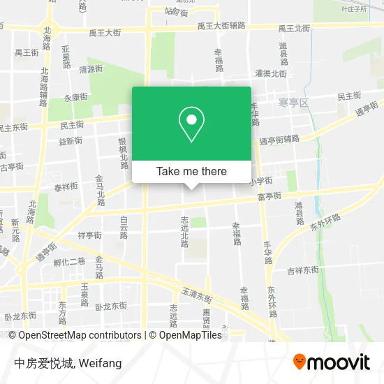 中房爱悦城 map