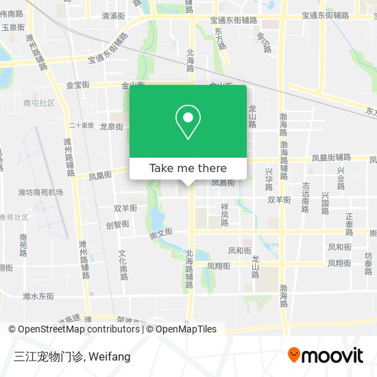 三江宠物门诊 map
