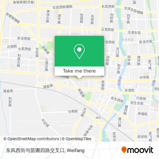 东风西街与苗圃四路交叉口 map