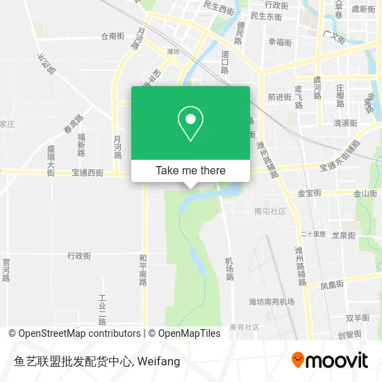 鱼艺联盟批发配货中心 map