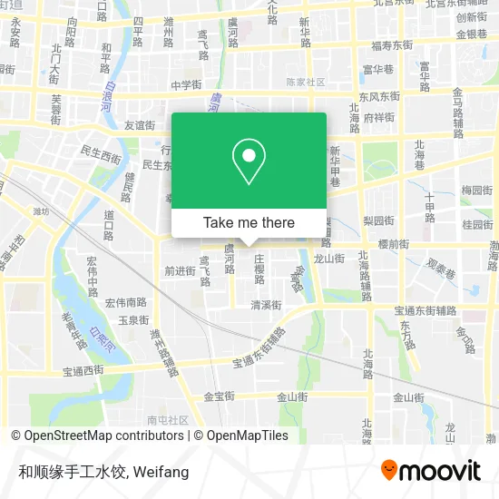 和顺缘手工水饺 map