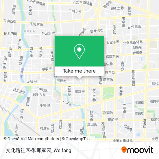 文化路社区-和顺家园 map