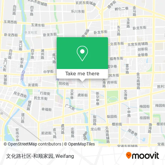 文化路社区-和顺家园 map