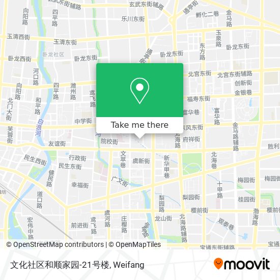 文化社区和顺家园-21号楼 map