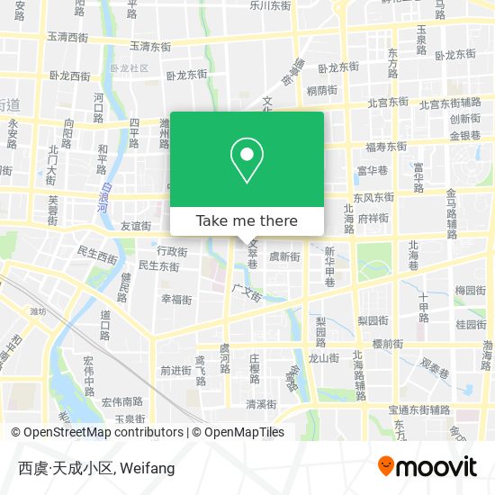 西虞·天成小区 map