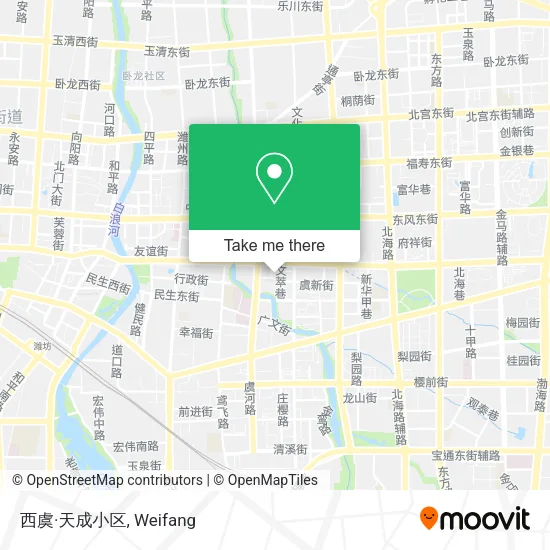 西虞·天成小区 map