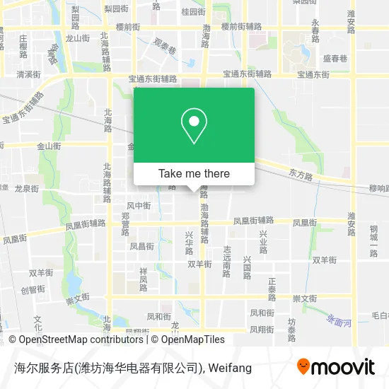 海尔服务店(潍坊海华电器有限公司) map