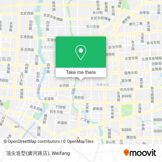 顶尖造型(虞河路店) map