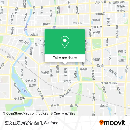 奎文住建局宿舍-西门 map