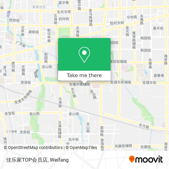 佳乐家TOP会员店 map