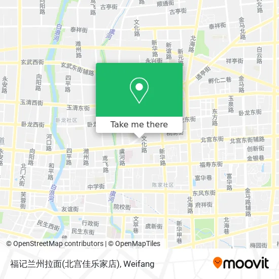 福记兰州拉面(北宫佳乐家店) map