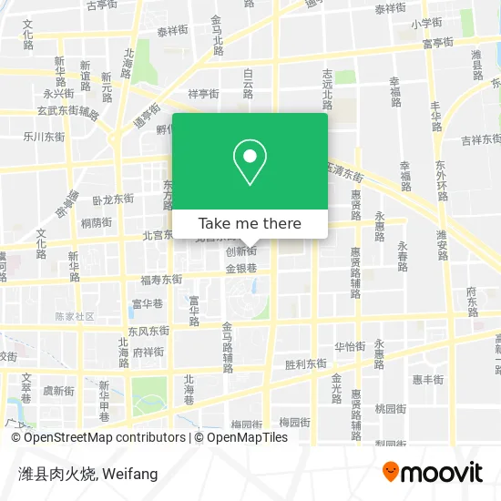 潍县肉火烧 map