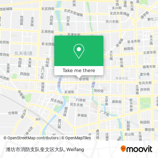 潍坊市消防支队奎文区大队 map