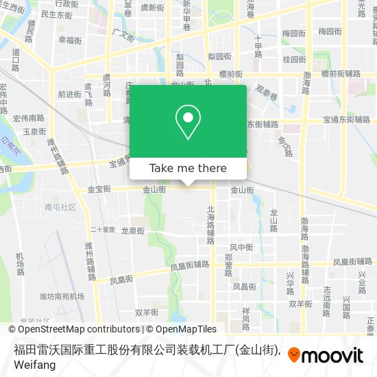 福田雷沃国际重工股份有限公司装载机工厂(金山街) map