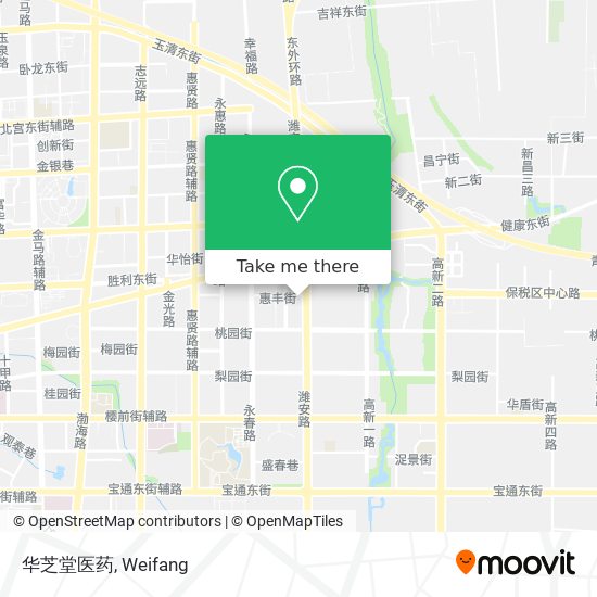 华芝堂医药 map