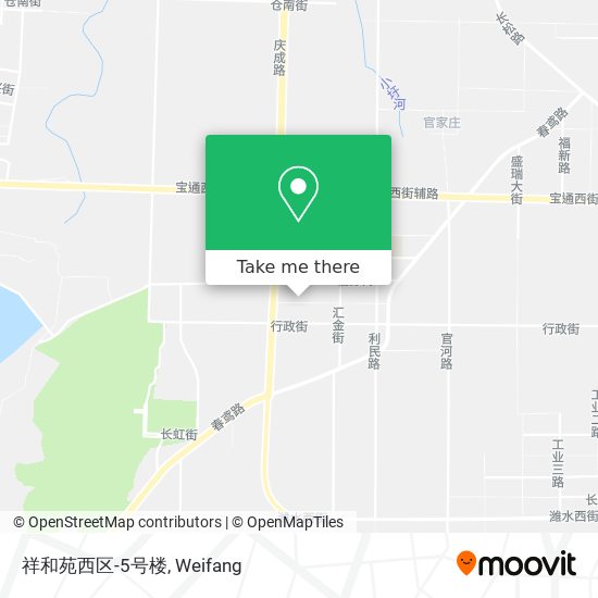 祥和苑西区-5号楼 map