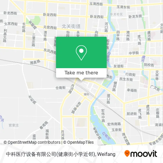 中科医疗设备有限公司(健康街小学近邻) map