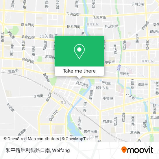 和平路胜利街路口南 map