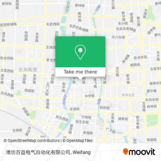 潍坊百益电气自动化有限公司 map