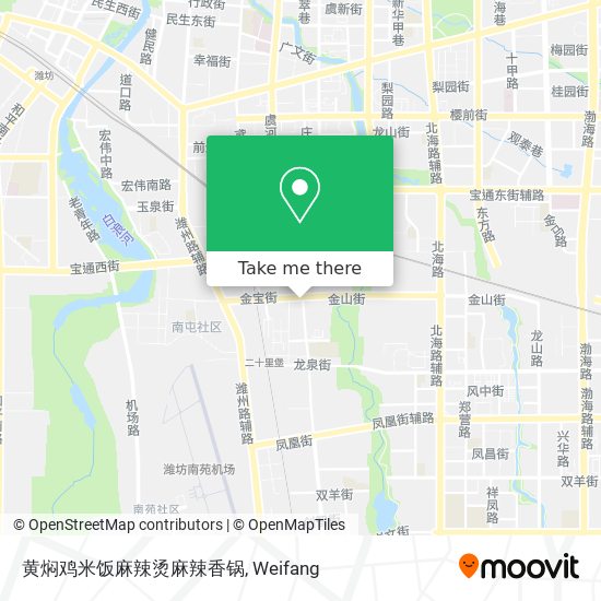 黄焖鸡米饭麻辣烫麻辣香锅 map