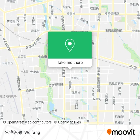 宏润汽修 map