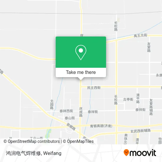 鸿润电气焊维修 map