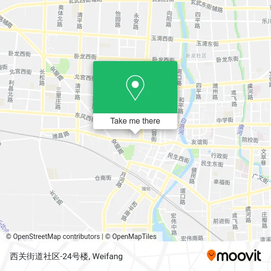 西关街道社区-24号楼 map