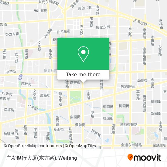 广发银行大厦(东方路) map