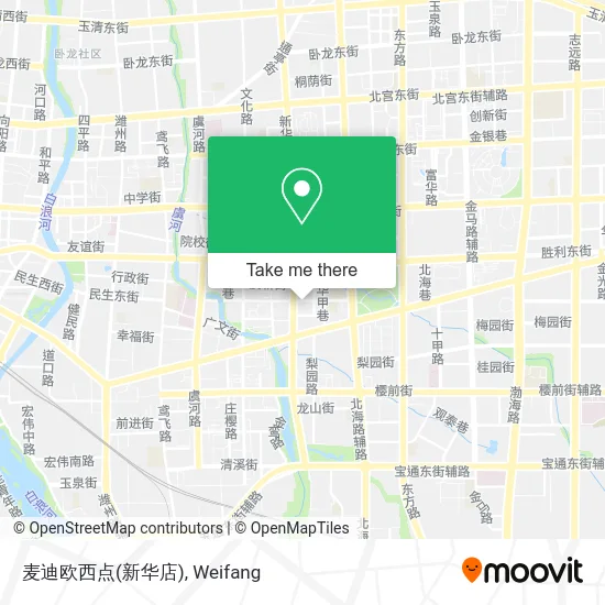 麦迪欧西点(新华店) map