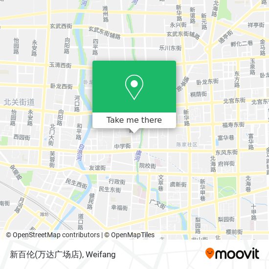 新百伦(万达广场店) map