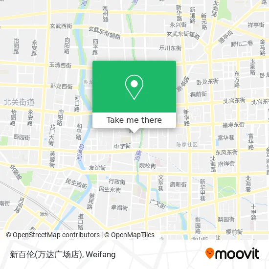 新百伦(万达广场店) map