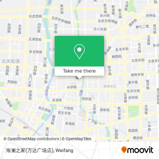 海澜之家(万达广场店) map