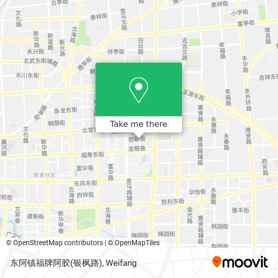 东阿镇福牌阿胶(银枫路) map