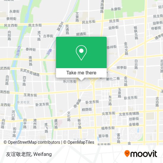 友谊敬老院 map