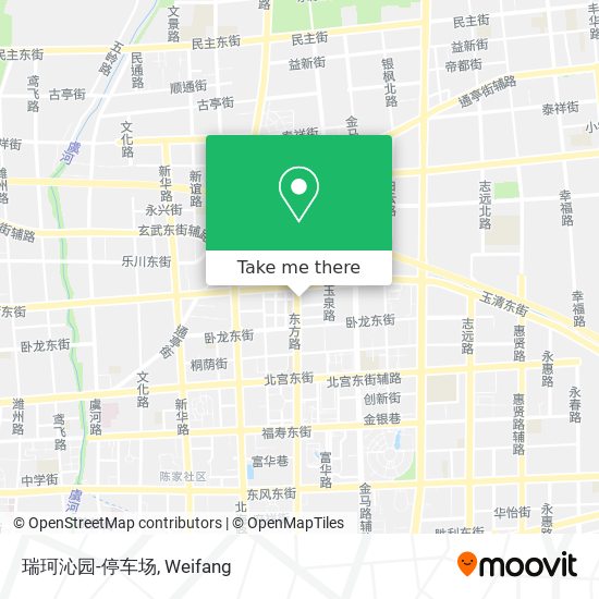 瑞珂沁园-停车场 map