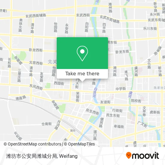 潍坊市公安局潍城分局 map