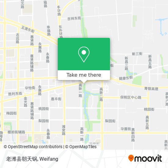 老潍县朝天锅 map