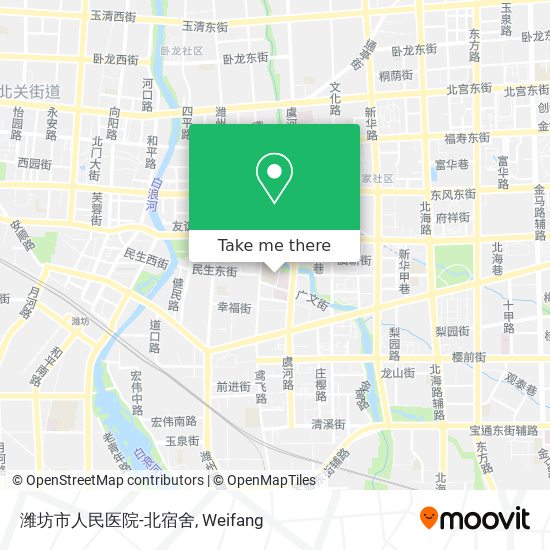 潍坊市人民医院-北宿舍 map