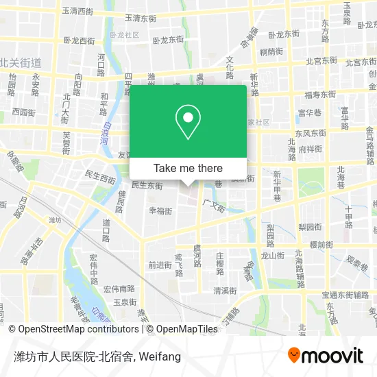 潍坊市人民医院-北宿舍 map